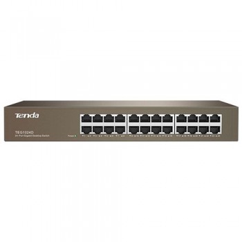 TENDA TEG1024D 24PORT 10/100/1000 YÖNETİLEMEZ SWITCH