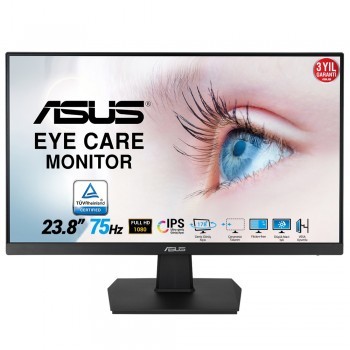 24 ASUS VA24EHE FHD IPS 5MS 75HZ HDMI DVI VGA