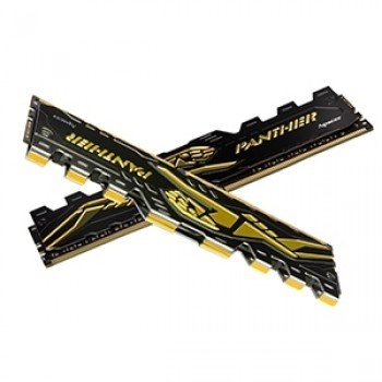 Apacer Panther Black-Gold 16GB (1x16GB) 3200Mhz CL16 DDR4 Gaming Ram (AH4U16G32C08Y7GAA-1)