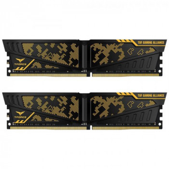 Team T-Force Vulcan TUF Gaming Alliance 16GB (2x8GB) 3200MHz CL16 DDR4 Gaming Ram (TLTYD416G3200HC16FDC01)