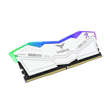 Team T-Force DELTA RGB White 32GB 2x16GB 7200Mhz DDR5 CL34 Gaming Ram (FF4D532G7200HC34ADC01)