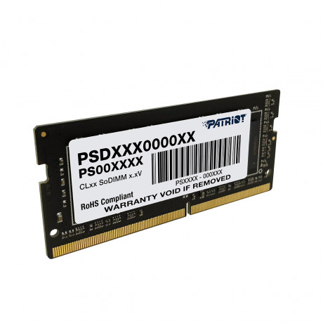 Patriot Signature Line 8GB(1x8GB) DDR4 3200MHz CL22 SODIMM Ram (PSD48G32002S)