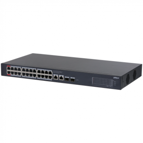 DAHUA CS4228-24GT-240 24 PORT 24XGE-2XGE-2XGE/SFP YÖNETİLEBİLİR 240W POE SWİTCH