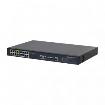 DAHUA LR2218-16ET-240 16 PORT 16XFE-2GE-2XGE/SFP YÖNETİLEBİLİR 240W POE SWİTCH