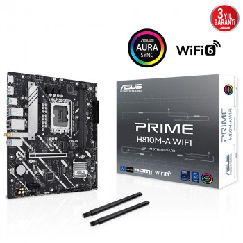 ASUS PRIME H810M-A WIFI SOKET 1851 ANAKART